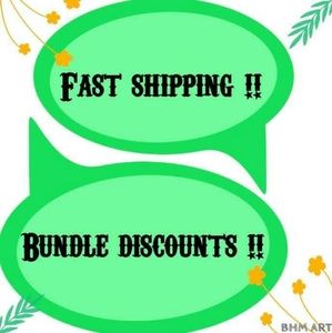 Fast shipping/ bundle discounts !!